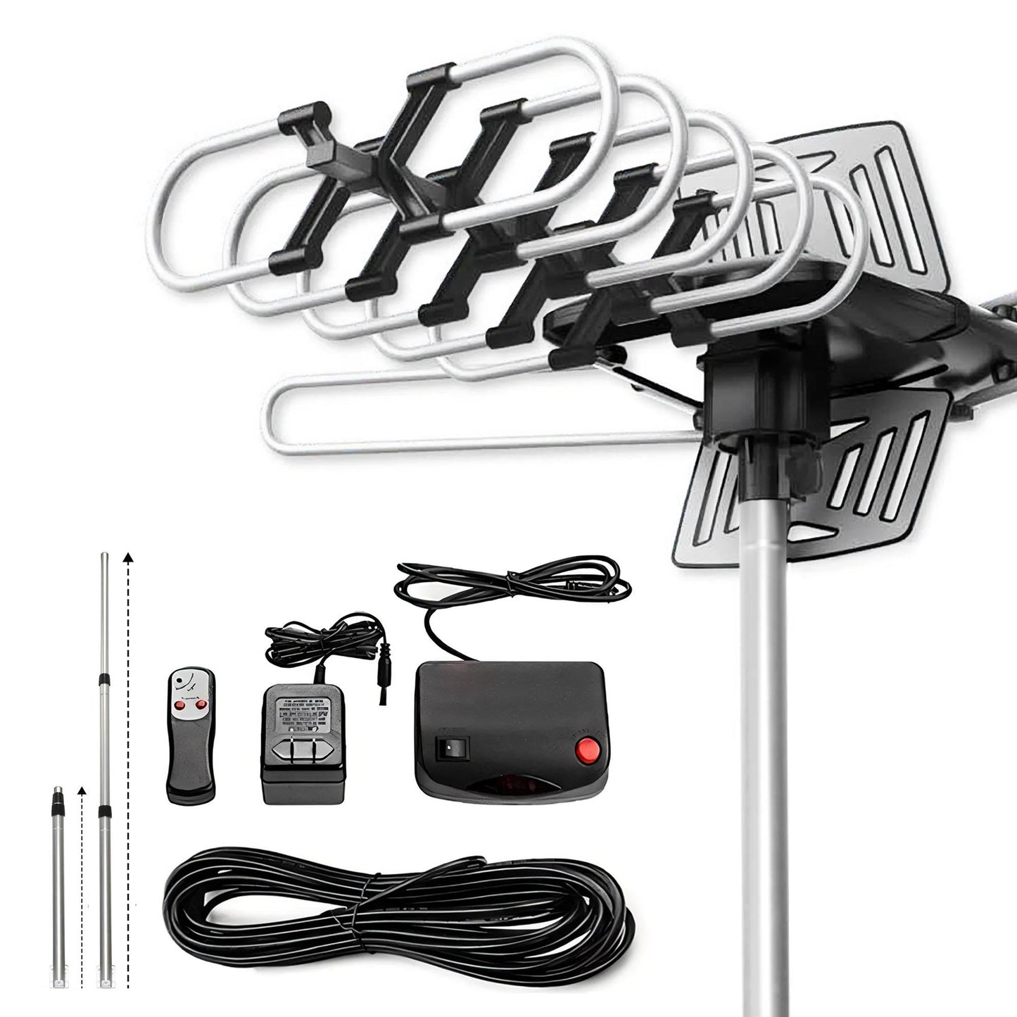 360° Long Range Outdoor HD TV Antenna