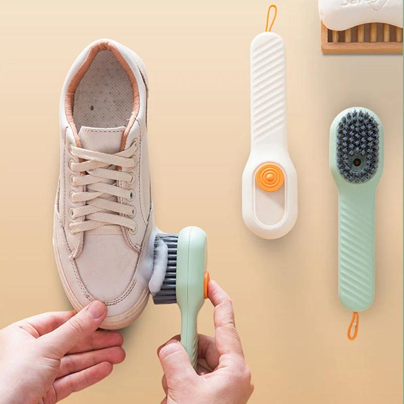 Automatic Liquid Shoe Cleaning Brush, 2-Set
