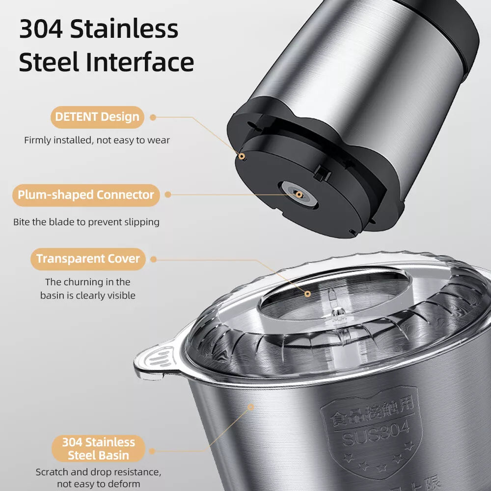 2L Electric Food Chopper, 300W