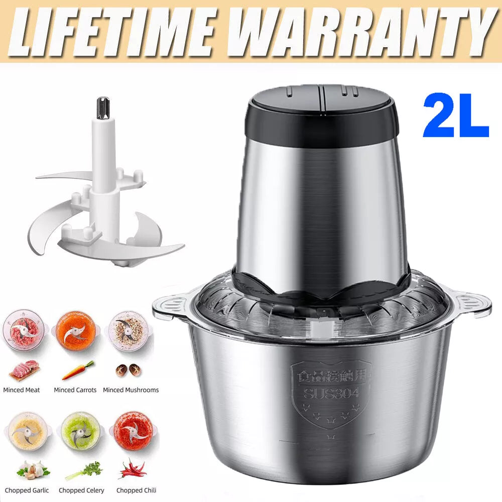 2L Electric Food Chopper, 300W
