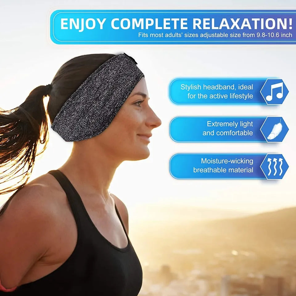 2-in-1 Sleep Headphones, Sports Headband